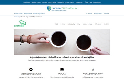 Lucenec.Virtualne.sk  Obchodk a ajova JASMINE