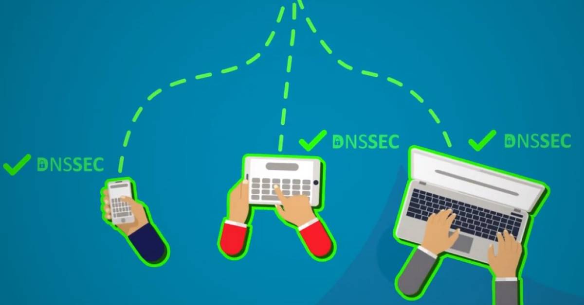 Aktivcia bezpenostnho prvku DNSSEC na domne .SK