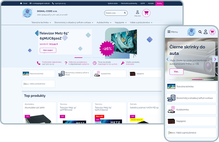 SIGNAL-CODE eshop