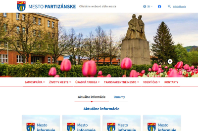 www.partizanske.sk