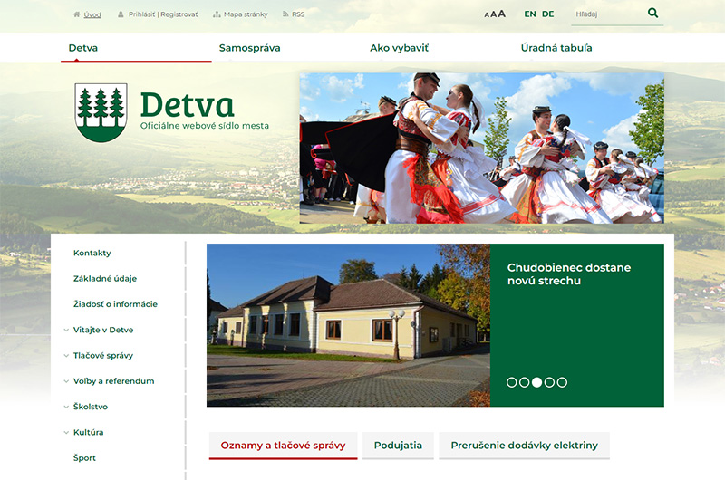 www.detva.sk