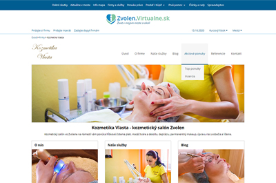 Zvolen.Virtualne.sk  Kozmetika Vlasta
