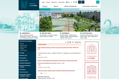 www.lucenec.sk