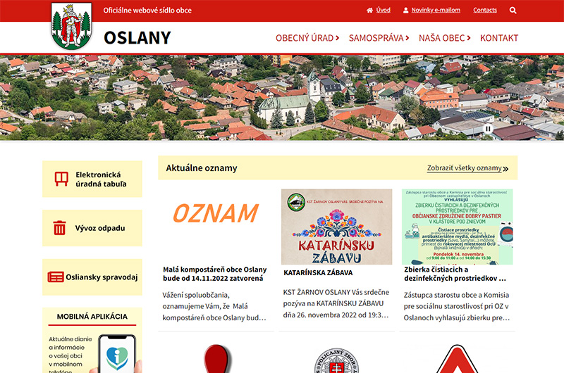 www.oslany.sk