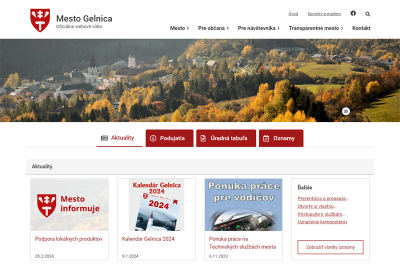 www.gelnica.sk