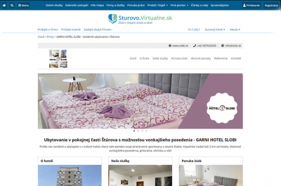 Sturovo.Virtualne.sk  Garni Hotel Slobi