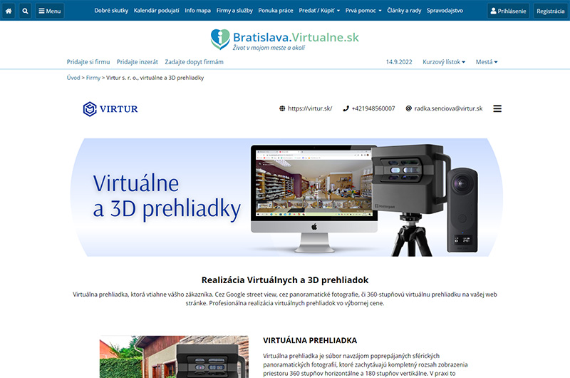 Bratislava.Virtualne.sk  Virtur