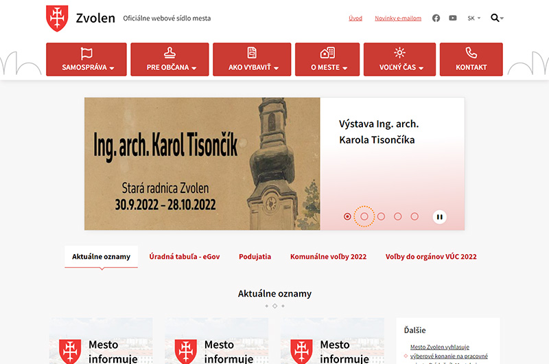 www.zvolen.sk